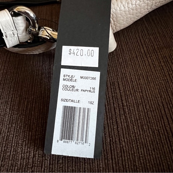 NWT Marc by Marc Jacobs Ligero Ninja Satchel Shoulder Bag - Papyrus - Picture 10 of 16